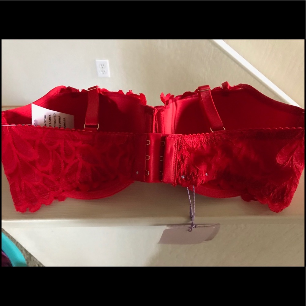 Savage X Fenty 36DD in color red Brand New